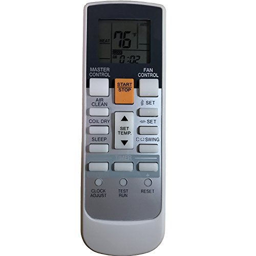 Replacement for Fujitsu Air Conditioner Remote Control Model Number AR-RAH1U