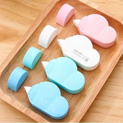 Good-Looking Creative Cloud Mini Correction Tape, School Office Supplies, 5 mm Wide Office