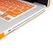 GMYLE(R) 3 in 1 Orange Matte Hard Case for Macbook Pro 13 (Model: A1278) - with Silicon Keyboard Cover- Screen Protector - (not fit for 13 Macbook Pro with Retina display)