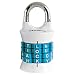 Master Lock 1535DWD Locker Lock Set Your Own Word Combination Padlock, 1 Pack, Assorted Colors