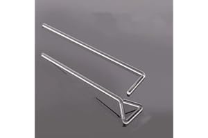 10pcs/lot Lab Glass Triangular/L-Shape Cell Spreader for Petri Dish Cells Push and Scrape Laboratory Experiment (Size : B-Typ