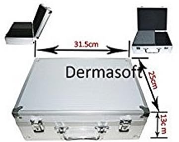 Dermasoft Aluminium Medium Case Box For Tattoo Machine Kit Gun Box