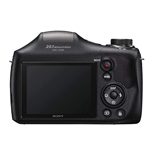 Sony Cyber-shot DSC-H300 20.1 MP Digital Camera - Black (Renewed)