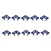 Deschem Plastic Clip for 24/40 Keck Clamp Glass Standard Taper Ground Joint,10 Pcs/Lot