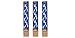 Set of 3 Blue and White Braided Havdalah Wax Candle