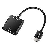 X-Lent HDMI to VGA Active Adapter Male to Female Converter Micro USB & 3.5mm Audio Port Cable