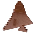 Premium Big Briks Brown Basic Builder Set #1 - 84 Pack - (Big LEGO® DUPLO® Compatible) - Large Pegs