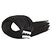 20 Inch Tape in Hair Straight Unprocessed Remy Human Hair Off Black Color 1B Seamless Skin Weft Invisible Glue in Hair Extensions 50g/20pcs