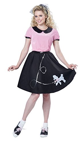 California Costumes Women's 50'S Hop With Poodle Skirt Costume