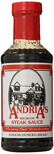 Andria's Brush On Steak Sauce, 15 Ounce by Andria's