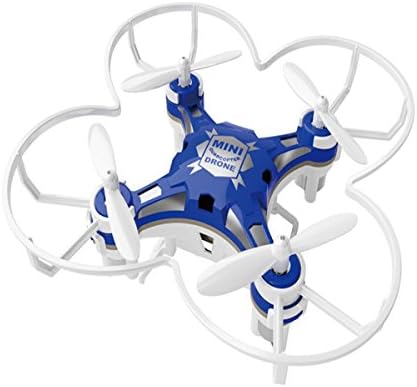 SBEGO 124 Mini RC Drone 2.4G 4CH 6 Axis Gyro with Headless Mode 3D Flip one key return home function Micro Pocket Quadcopter Drone for kids (Blue)
