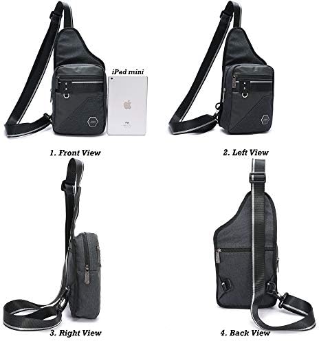 Sling Bags Ipad Sling Backpacks Chest Shoulder Bag Outdoor Crossbody Backpack Thin Daypacks For Travel Men Women Buy Online At Best Price In Uae Amazon Ae
