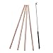 Red Star Barware Pure Copper Drinking Straws. Set of 4 Prime Quality Copper Cocktail Straws with Cleaning Brush. Each Straw is 7.5 Inch Long and Perfect for Moscow Mule Cocktails.