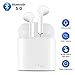 Bluetooth 5.0 Wireless Earphones，Earbuds Stereo In-Ear TWS Wireless Headphones Built - in Mic Headset Premium Sound