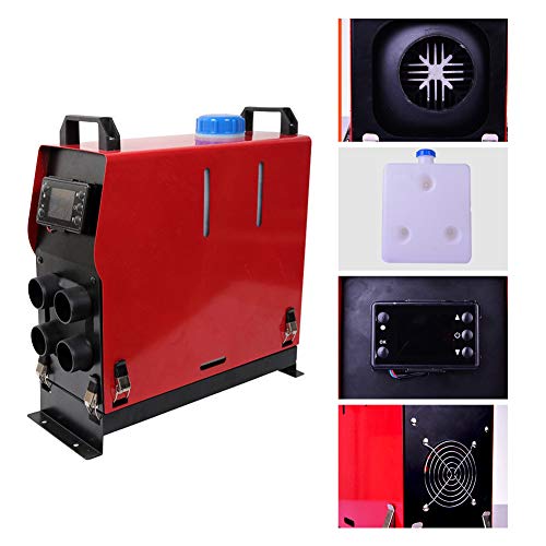 S WIDEN ELECTRIC 12V Air Diesel Heater, 5000W 4 Holes LCD Monitor Real-time Monitoring Parking Heater for Trucks Boats Bus Car All Kinds of Vehicles - Thumbnail 3