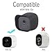 for Arlo Go Smart Security Case with Flexible Tripod Mount Pod by HOLACA Silicone Case Cover for Arlo Go Mobile HD Wireless Free Camera Arlo Go Smart Security (Silicone case + Pod)