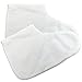 Pana Reusable (White) Thermal Cloth Insulated Booties for Paraffin Wax Heat Therapy Spa Treatments/Self Tanning