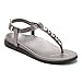Vionic Palm Boca- Womens Sandal Black Snake - 9 Medium