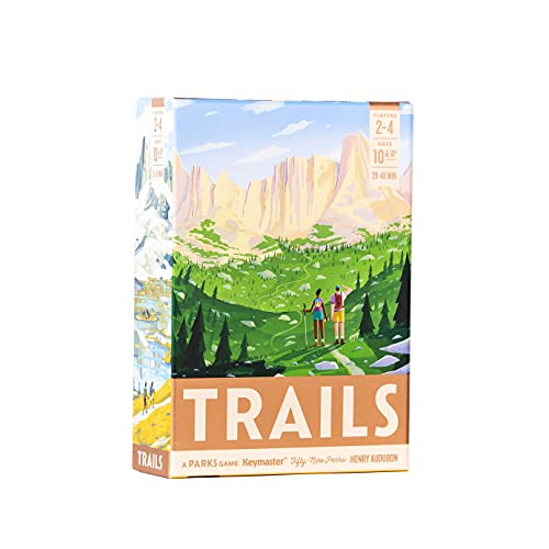 Trails, a Family and Strategy Board Game About Hiking and Outdoors by