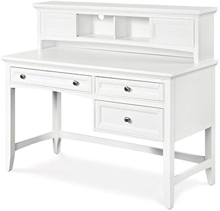 Amazon Com Magnussen Kenley Wood 3 Drawer Desk With Optional
