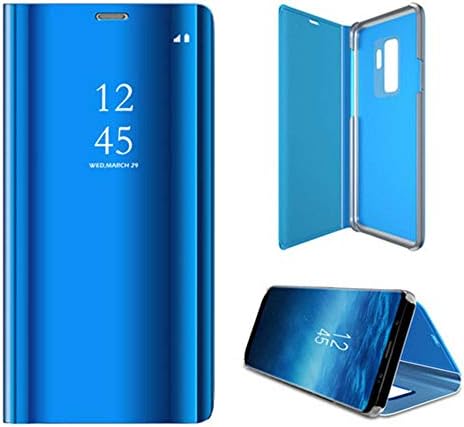 AmerStar Samsung Galaxy S7 S8 S9 Note8 A7 A8 Plus Clear View Mirror Smart Leather Protection Flip Stand Case Cover