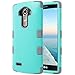 ULAK LG G4 Case, 3 in 1 Shield Shock Absorbing Case with Hybrid Cover Soft Silicone + Hard PC Material Design for LG G4 (5.5