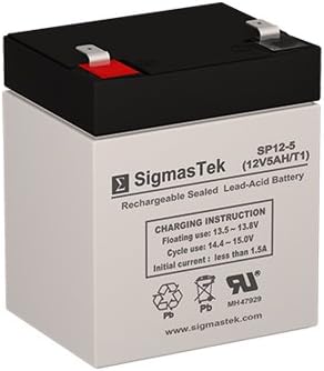 McKesson AcuDose-Rx Cabinet Replacement Battery - 12 Volt 5 AH F1 terminal By SigmasTek