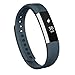 AK for Fitbit Alta Bands, Replacement Bands for Fitbit Alta/Alta HR with Metal Clasp（Slate,Small）