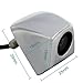 ETValley Waterproof Night Vision Car Rear View Camera with 170 Degree Viewing Angle, High Definition Color Image Digital Chip, Reversing Reference Line for Car Truck Van, Silver Color