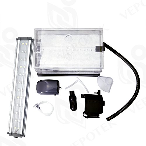 Vepotek Aquarium Tank Size: 58" H x 23.5" W x 23.5" D