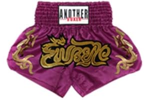 OYSTERBOY Classic Muay Thai Shorts for Men Women Boxing Kickboxing MMA BJJ Fight Clothing Training Workout Exercise Trunk