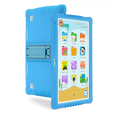 SANNUO Kids Tablet 10.1 inch,Kids Mode Pre-Installed,Quad Core Processor,1GB+16GB,Dual Camera 2+5MP,with Learning Gaming app and Google Play.