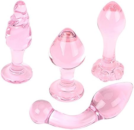 4Pcs/Set Glass Massager Wand Sticks For Back And All Over Body Deep Tissue Pleasure toy for Women Female