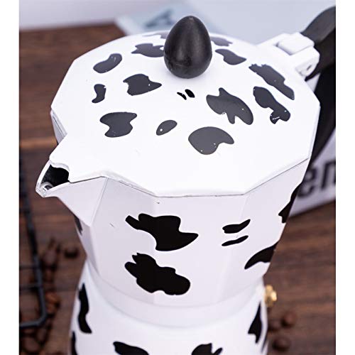 DYB Espressokocher Moka Pot Home Kochplatten Moka Kaffeemaschine Kaffee Pot Office Make Kaffee Appliance Aluminium (Size… – Bild 4