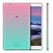 kwmobile TPU Silicone Case Compatible with Huawei MediaPad M3 8.4 - Case Soft Flexible Protective Cover - Bicolor Dark Pink/Blue/Transparent
