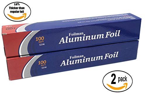 Ultra Standard Household Aluminum Foil Roll (18% thicker than Standard foil) - 2 Pack - Thumbnail 4