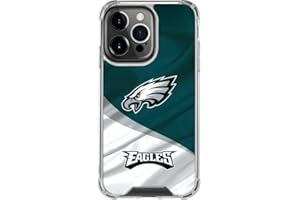 Skinit Clear Phone Case Compatible with iPhone 15 Pro Max - Officially Licensed NFL Philadelphia Eagles Design