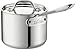 All-Clad 4201.5 Stainless Steel Tri-Ply Bonded Dishwasher Safe Sauce Pan with Lid Cookware, 1.5-Quart, Silver primary