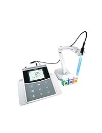 apera Instrumentos ai521 ph800 PH Medidor de temperatura Kit de laboratorio, precisión de 0,01 pH, GLP gestión de datos (USB de salida, de plástico cristal)