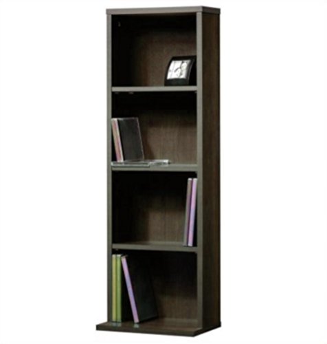 image for ATS DVD Bookcase Media Storage CD Cabinet Rack Case Shelf Tower Book D
