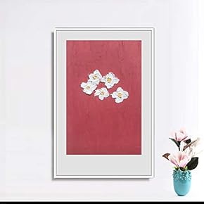 Framed for Living Room Bedroom Colorful Vase for