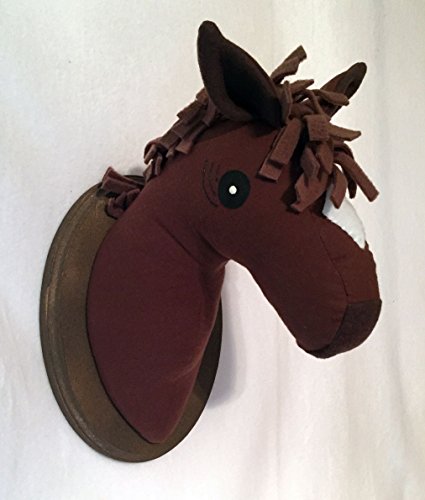 Amazon Com Stuffed Horse Animal Head Stuffed Brown Horse Stuffed
