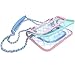 Donalworld Girl Clear Bag Small Flap Quilted Chain Strap Crossbody Bag Pt1