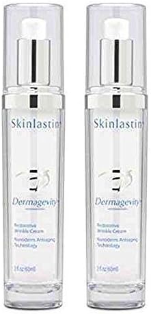 Skinlastin Buy 2 - Best Age Defying Anti Wrinkle Anti Aging Cream Powerful Gentle Formula of Advanced Peptide Technology, Antioxidant Hydrating Moisturizers Promotes Younger More Vibrant Looking Skin