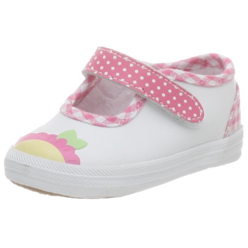 Amazon.com: Keds Infant/Toddler Champion Mary Jane Sneaker,White/Pink,2 M US Infant: Shoes