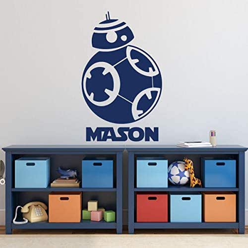 Custom Star Wars BB8 Wall Decal Personalized