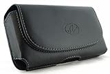 Large Oversize Samsung Galaxy S3, S4, & HTC One Smart Phone Case Pouch Holster w/ Belt Loop, Belt Clip 5.75x3x0.75