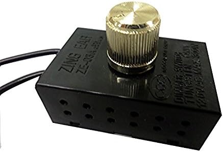 Light Switch Dimmer Rotary 300W 120VAC for ZE-03A Zing Ear