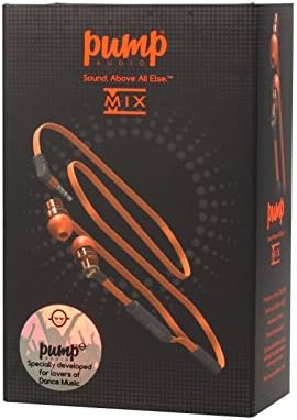 PUMP Audio MIX In Ear Earphones (Orange)