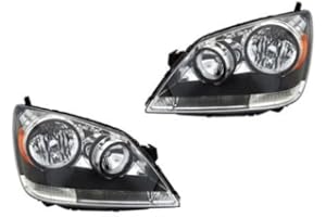 BuyRVlights Tiffin Phaeton 2011-2014 RV Motorhome Pair (Left & Right) Replacement Headlights Head Lights Front Lamps